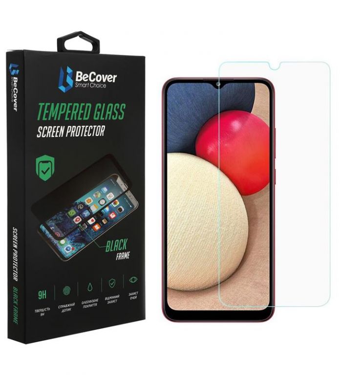 Захисне скло BeCover для Samsung Galaxy A03s SM-A037 Crystal Clear Glass (706698)
