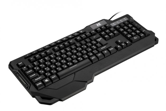 Клавіатура 2E Gaming KG340 LED Ukr Black (2E-KG340UBK)