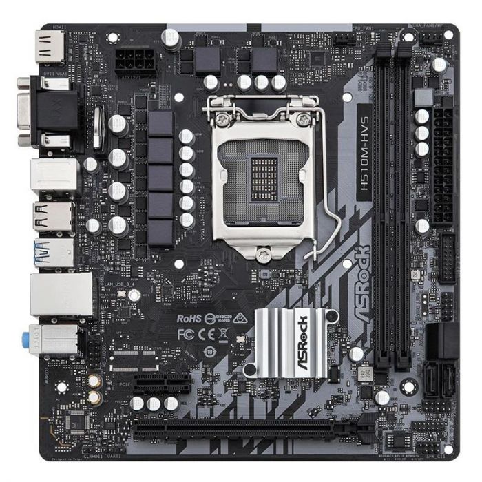 Материнська плата ASRock H510M-HVS R2.0 Socket 1200