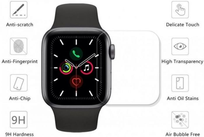 Захисна плівка Drobak Ceramics для Apple Watch Series 5 44mm (2 шт) (313104)