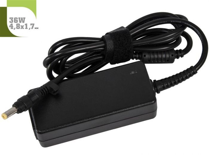 Блок живлення 1StCharger для ноутбука Asus 12V 36W 3A 4.8х1.7мм + каб.живл. (AC1STAS36WD2)