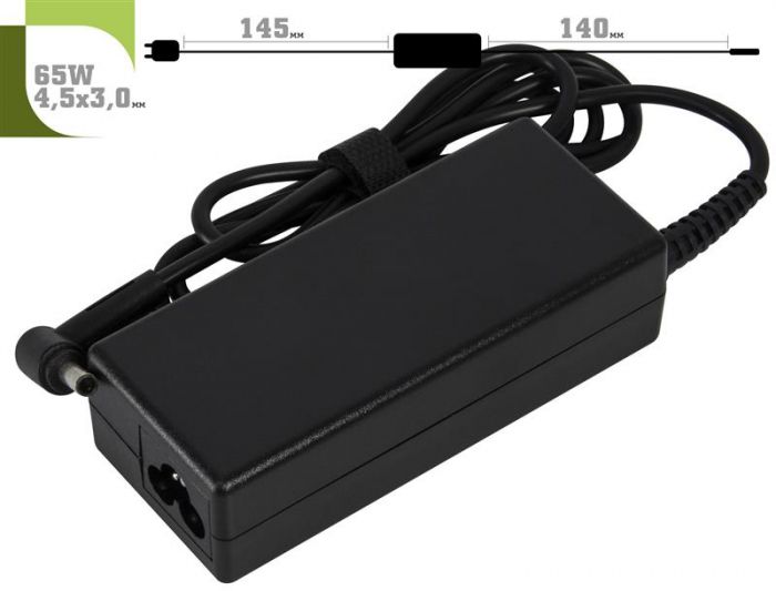 Блок живлення 1StCharger для ноутбука Asus 19V 65W 3.42A 4.5х3.0мм + каб.живл. (AC1STAS65WE)
