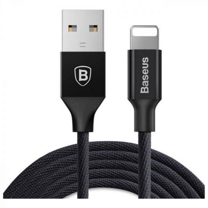 Кабель Baseus Yiven USB-Lightning, 1.8м Black (CALYW-A01)