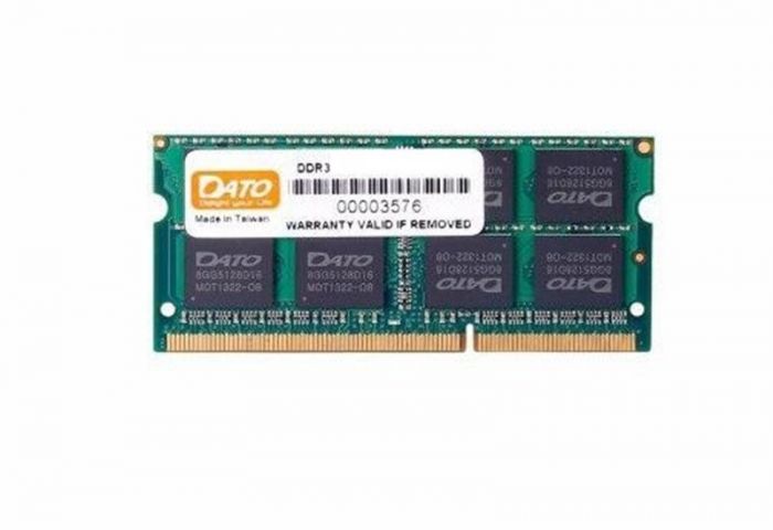 Модуль пам`ятi SO-DIMM 8GB/1600 DDR3 Dato (DT8G3DSDLD16)