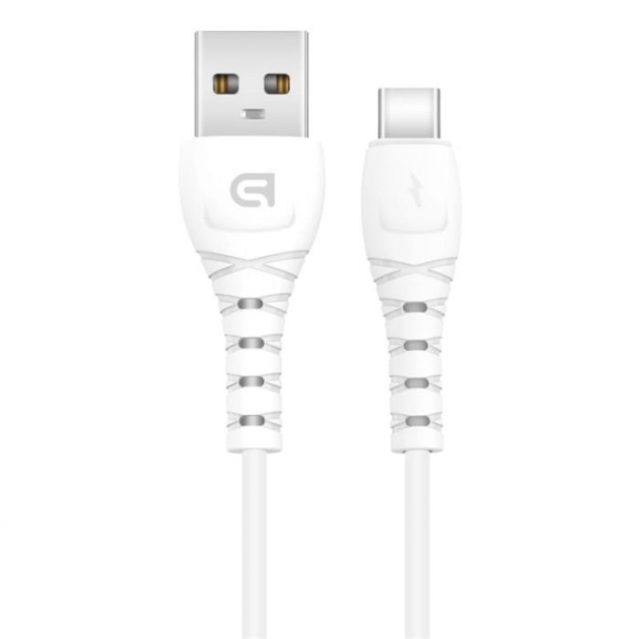 Кабель Armorstandart AR16 USB - USB Type-C (M/M), 3 А, 1 м, White (ARM59533)