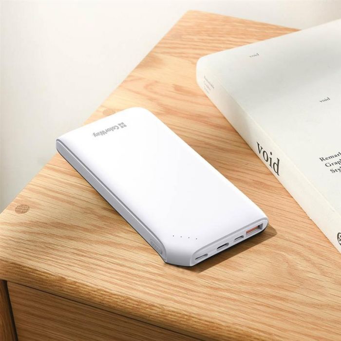 Універсальна мобільна батарея ColorWay Soft Touch 10000mAh White (CW-PB100LPE3WT-PD)