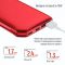 Універсальна мобільна батарея ColorWay Soft Touch 10000mAh Red (CW-PB100LPE3RD-PD)