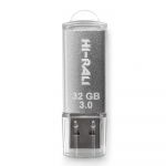 Флеш-накопичувач USB3.0 32GB Hi-Rali Rocket Series Silver (HI-32GB3VCSL)