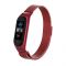 Ремінець Armorstandart Milanese Magnetic Band 503 для Xiaomi Mi Band 6/5 Red (ARM57182)