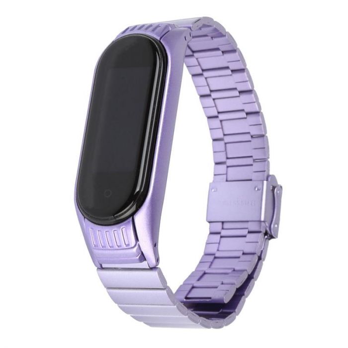 Ремінець Armorstandart Metal Band Link 603 для Xiaomi Mi Band 6/5 Light Purple (ARM59067)