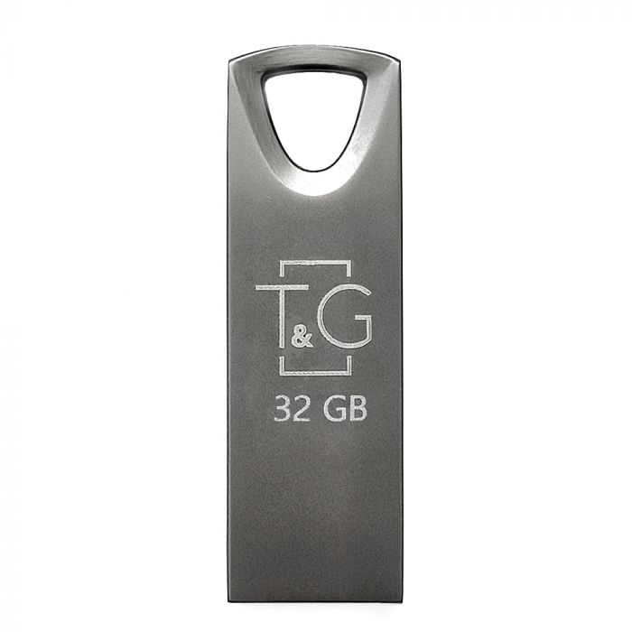 Флеш-накопичувач USB 32GB T&G 117 Metal Series (TG117BK-32G)