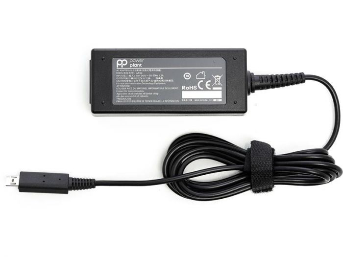 Блок живлення PowerPlant для ноутбука Acer 220V, 12V 18W 1.5A, microUSB (AC18AMCUSB)