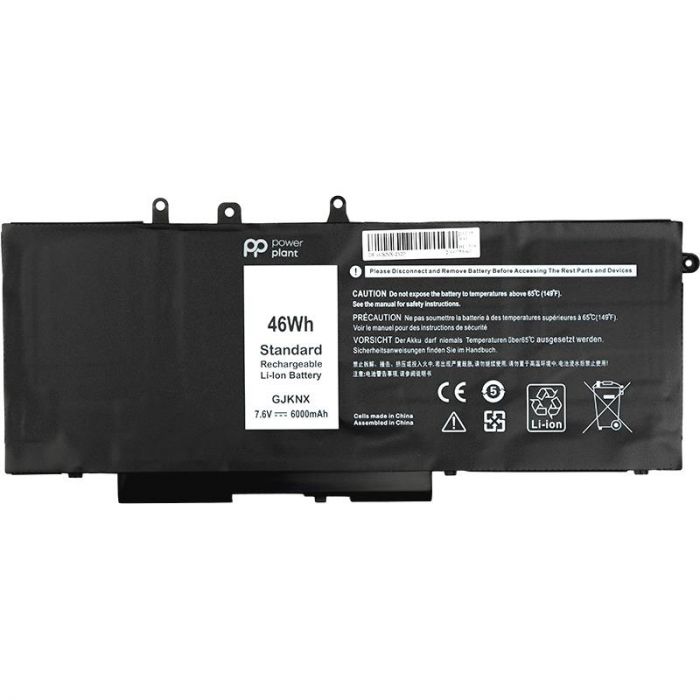 АКБ PowerPlant для ноутбука Dell Latitude E5580 (GJKNX) 7.6V 6000mAh (NB441273)