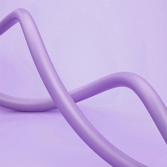 Кабель ColorWay USB-microUSB, soft silicone, 2.4А, 1м, Purple (CW-CBUM044-PU)