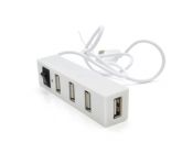 Концентратор Voltronic YT-HUB4-W/05510, 4хUSB2.0, White