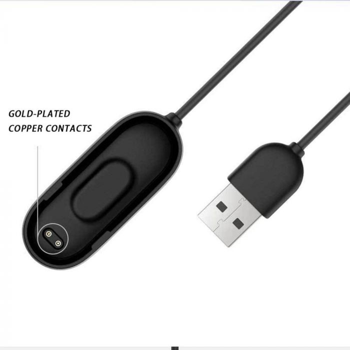 Кабель USB SK для Xiaomi Mi Band 4 Black (00000074588)