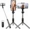 Трипод Dispho WS-18002 Selfie Stick Tripod Bluetooth Black (DSP-WS18002)