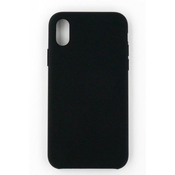 Чохол-накладка Dengos Back Cover Silicon для Apple iPhone X Black (DG-BCS-09)