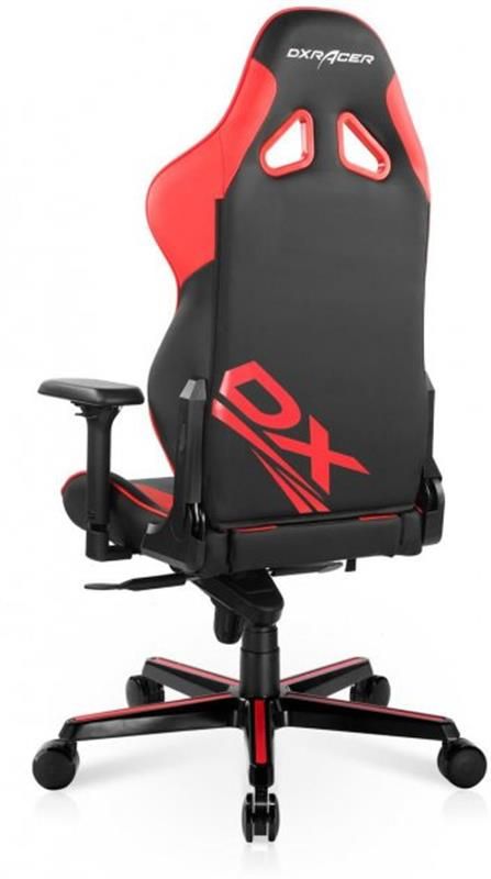 Крісло для геймерів DXRAcer G Series D8200 GC-G001-NR-B2-NVF Black/Red