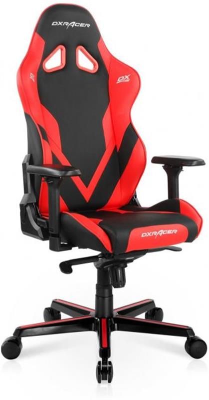 Крісло для геймерів DXRAcer G Series D8200 GC-G001-NR-B2-NVF Black/Red