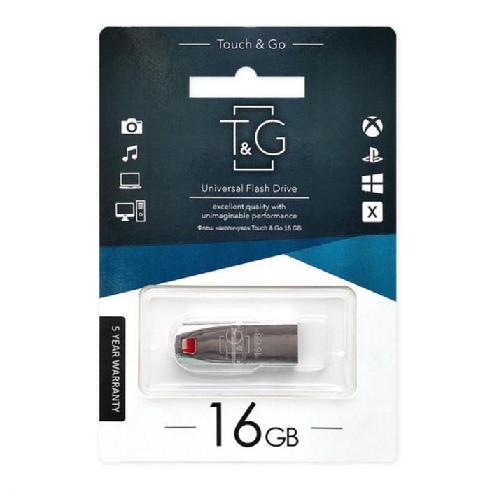 Флеш-накопичувач USB 16GB T&G 115 Stylish Series (TG115-16G)