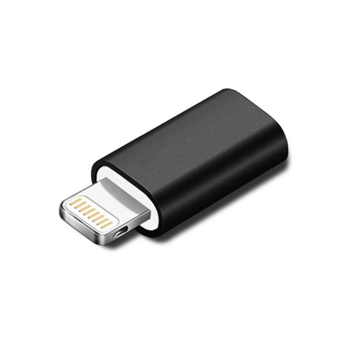 Адаптер XoKo AC-005 micro USB - Lightning (F/M) Black (XK-AC005-BK)