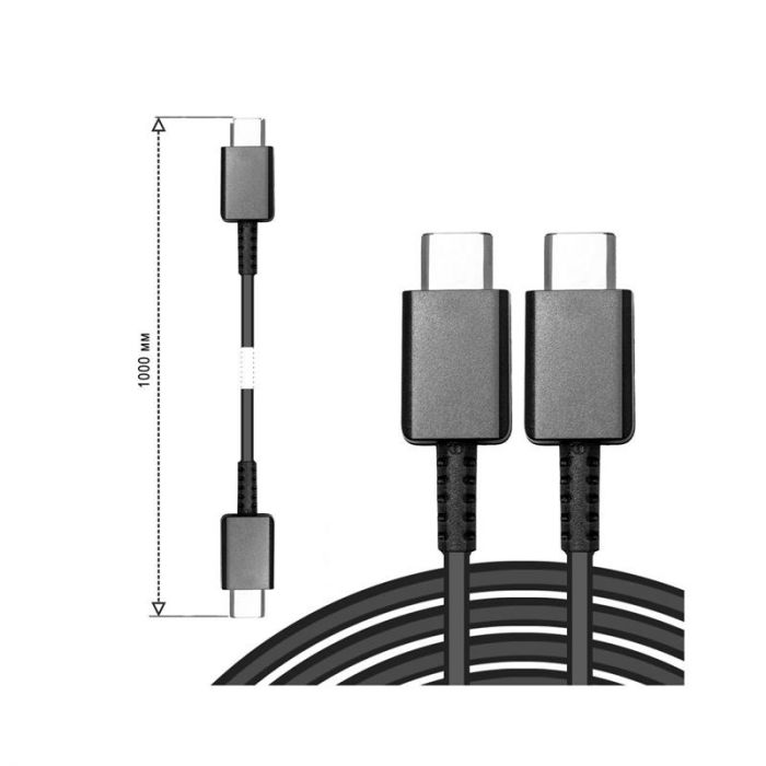 Кабель XoKo SC-200a USB Type-C - USB Type-C (M/M), 1 м, Black (XOKO SC-200a-BK)