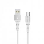 Кабель SkyDolphin S05V TPE Frost Line USB - microUSB 1м, White (USB-000552)