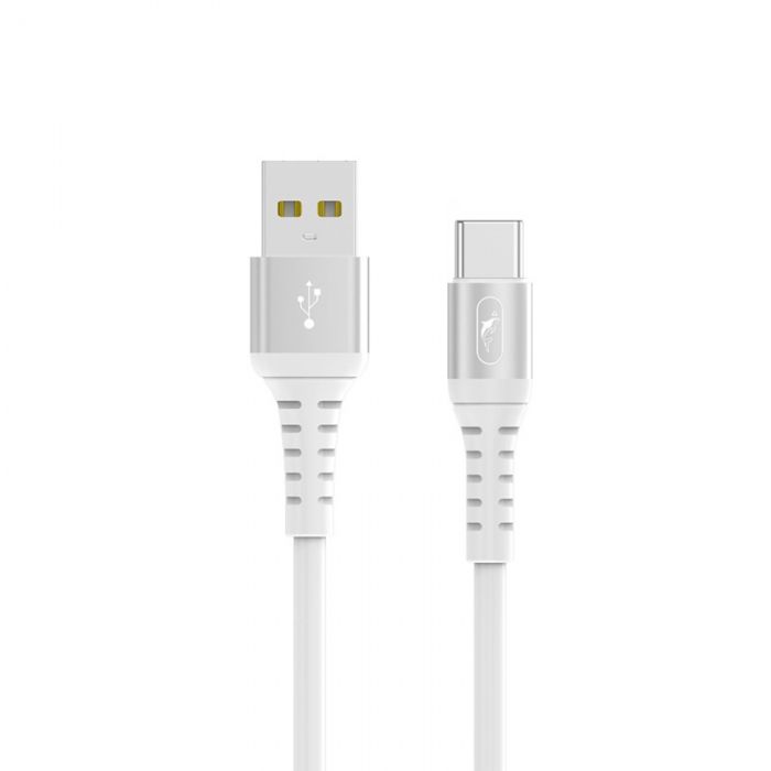 Кабель SkyDolphin S05T TPE Frost Line USB - USB Type-C (M/M), 1 м, White (USB-000550)