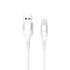 Кабель SkyDolphin S06L LED Smart Power USB - Lightning (M/M), 1 м, White (USB-000555)