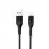 Кабель SkyDolphin S06V LED Smart Power USB - micro USB (M/M), 1 м, Black (USB-000559)