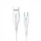 Кабель SkyDolphin S48T USB - Type-C 1м, White (USB-000425)
