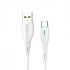 Кабель SkyDolphin S48T USB - USB Type-C (M/M), 1 м, White (USB-000425)