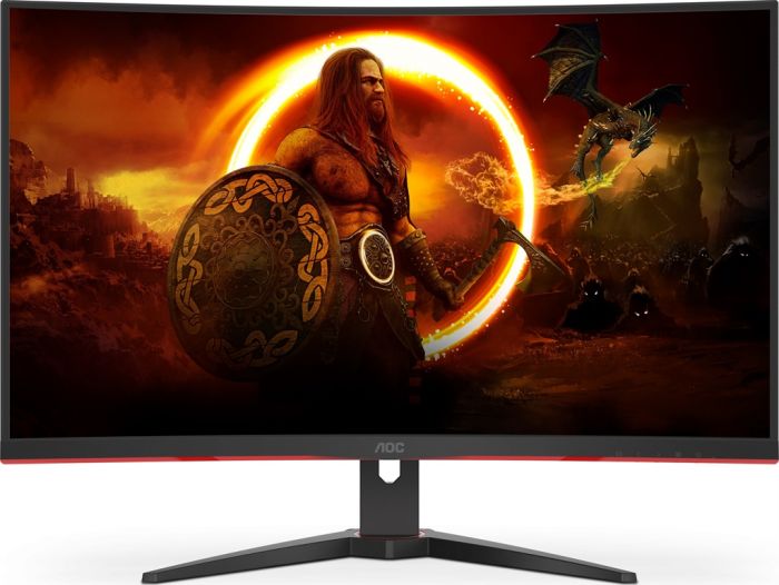 Монiтор AOC 31.5" CQ32G2SE/BK VA Black Curved