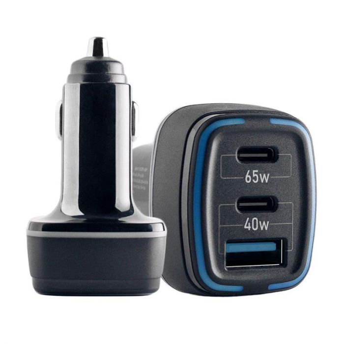 Автомобільний зарядний пристрій XoKo CQC-550 (3USB, 4А) Black (CQC-550)