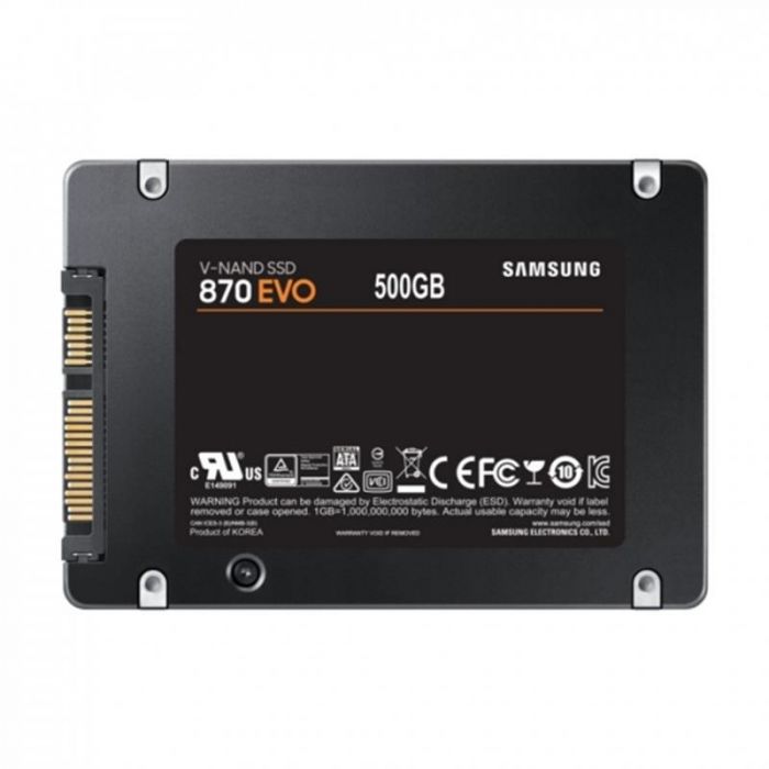 Накопичувач SSD  250GB Samsung 870 EVO 2.5" SATAIII MLC (MZ-77E250B/EU)
