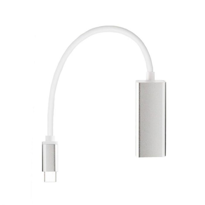 Кабель XoKo 3.0 USB Type-C - RG-45 1м Silver (AC-310)