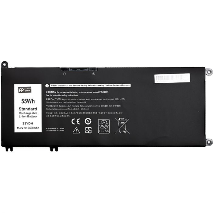 АКБ PowerPlant для ноутбука Dell Inspiron 15 7577 (33YDH) 15.2V 3600mAh (NB441549)