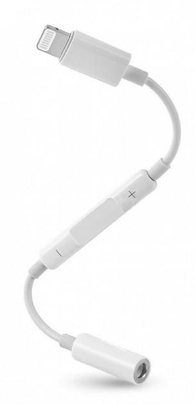 Аудіо-кабель XoKo MH020 Lightning-3.5мм White