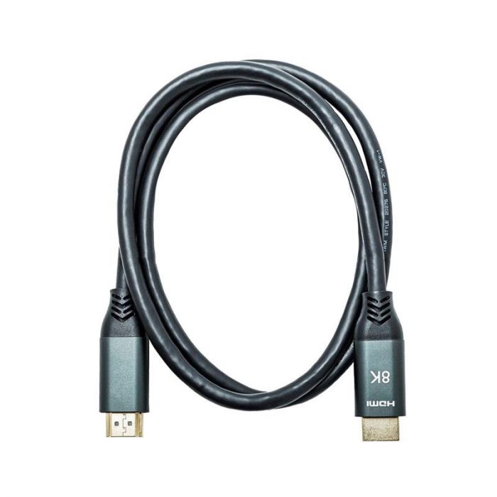 Кабель XoKo HC-100 HDMI - HDMI v.2.1, 1 м, Black