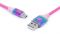 Кабель REAL-EL Premium Rainbow USB-microUSB 1m  (4743304104727)