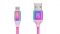 Кабель REAL-EL Premium Rainbow USB-microUSB 1m  (4743304104727)