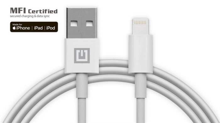 Кабель REAL-EL USB - Lightning (M/M), 2 м, White (EL123500056)