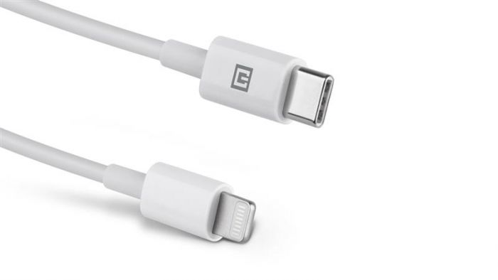 Кабель REAL-EL USB Type-C - Lightning (M/M), 2 м, White (EL123500058)