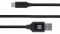 Кабель REAL-EL Premium Fabric USB-USB Type C 2m, Black (4743304104765)