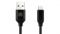 Кабель REAL-EL Premium Fabric USB-microUSB 2m, Black (EL123500048)