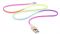 Кабель REAL-EL Rainbow USB-Lightning 1m (4743304104703)