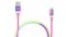 Кабель REAL-EL Rainbow USB-Lightning 1m (4743304104703)