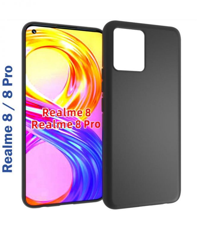 Чохол-накладка BeCover для Realme 8/8 Pro Black (706935)