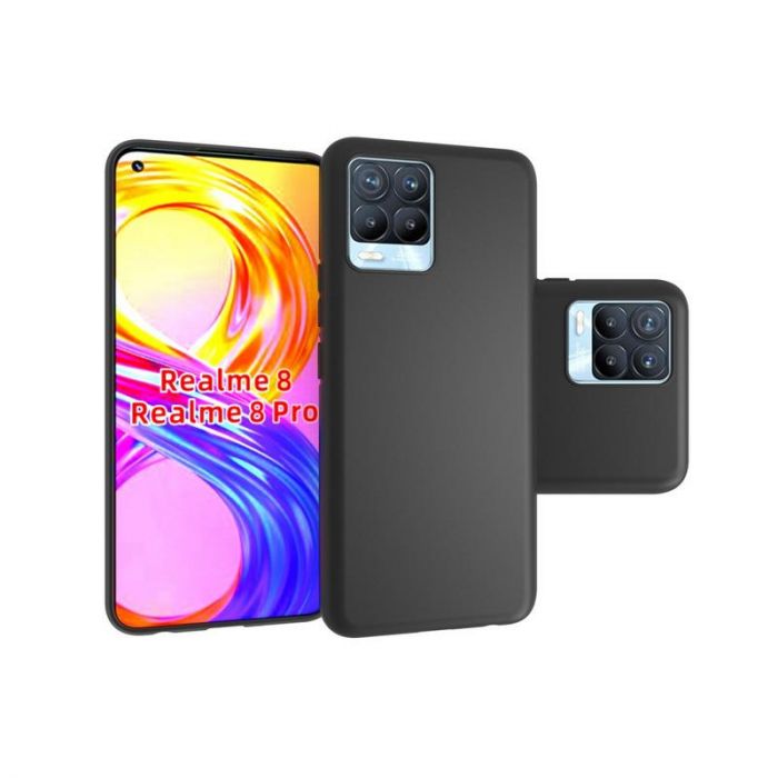 Чохол-накладка BeCover для Realme 8/8 Pro Black (706935)